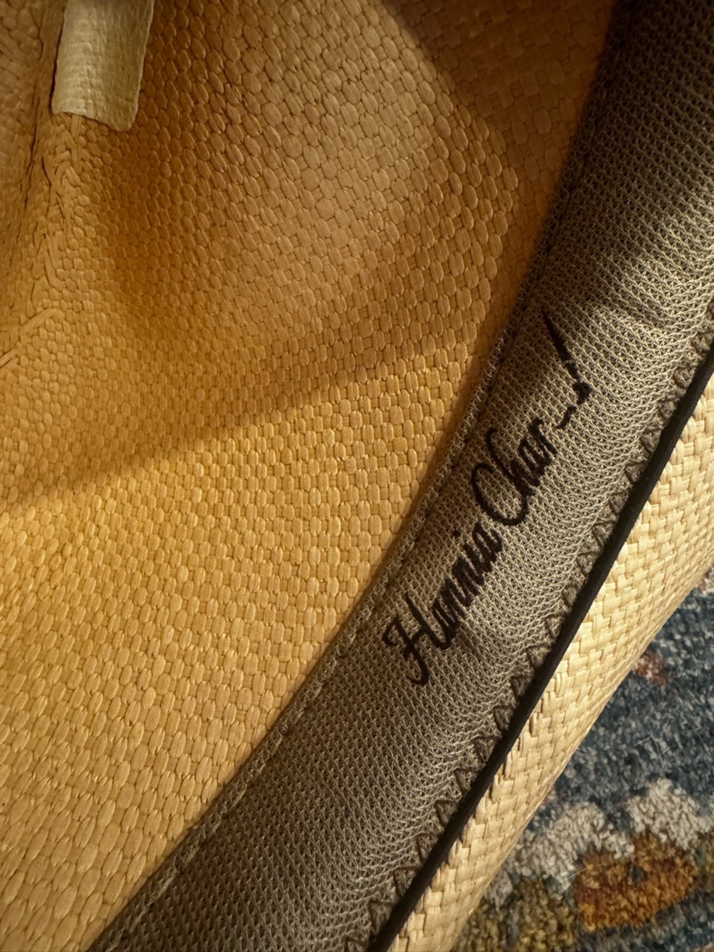 Hannia Char Cala Flower Hat – Bold Red Calla Lily Toquilla Straw Panama - Picture 8 of 9